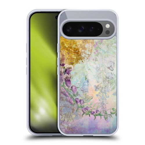 Aimee Stewart Smokey Floral Foxglove Soft Gel Case for Google Pixel 9 Pro XL