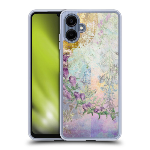 Aimee Stewart Smokey Floral Foxglove Soft Gel Case for Samsung Galaxy A06 4G / 5G