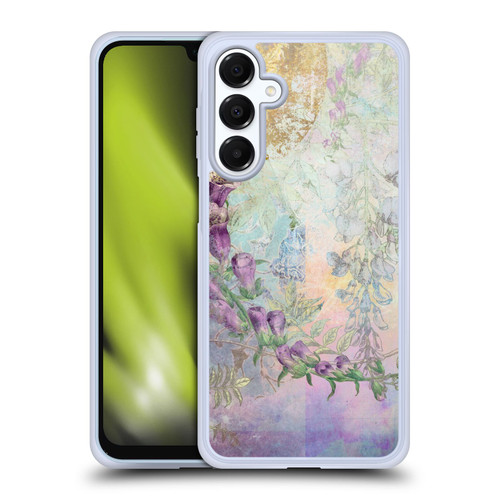 Aimee Stewart Smokey Floral Foxglove Soft Gel Case for Samsung Galaxy A16 5G & MagSafe