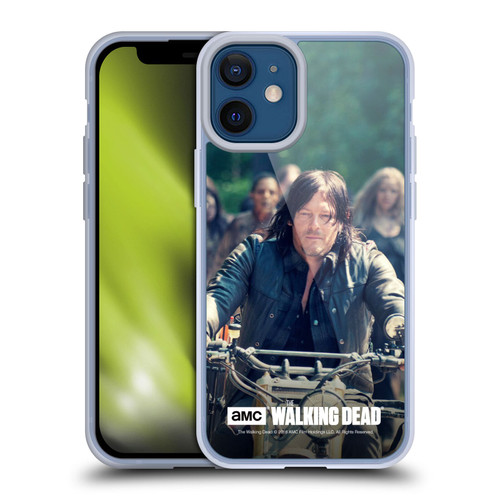 AMC The Walking Dead Daryl Dixon Bike Ride Soft Gel Case for Apple iPhone 12 Mini