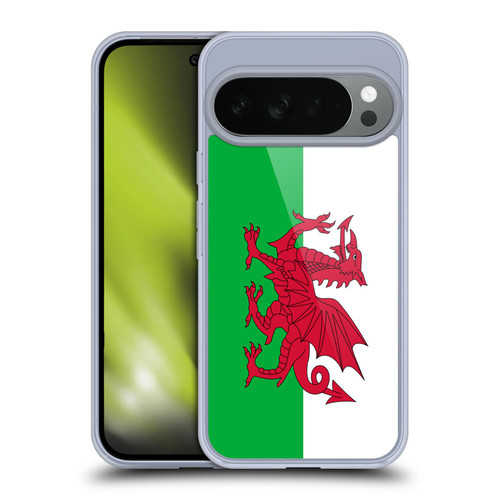 Head Case Designs Football Country Flags Wales Welsh Cymru Red Dragon Soft Gel Case for Google Pixel 10