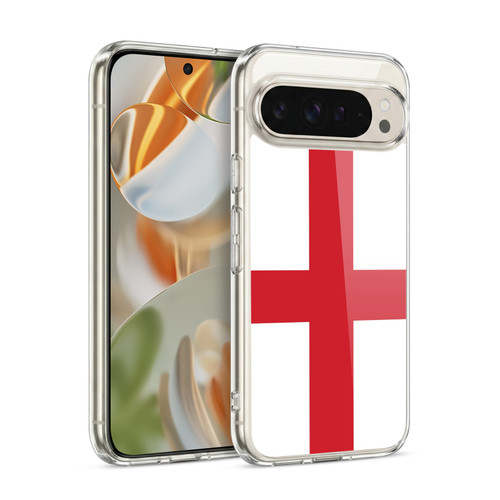 Head Case Designs Football Country Flags England English St. George Soft Gel Case for Google Pixel 9 / Pixel 9 Pro