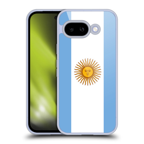 Head Case Designs Football Country Flags Argentina Argentinian Argentina Soft Gel Case for Google Pixel 9A