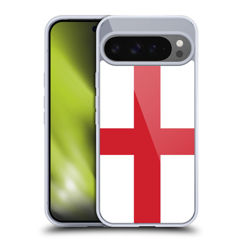 Head Case Designs Football Country Flags England English St. George Soft Gel Case for Google Pixel 9 Pro XL