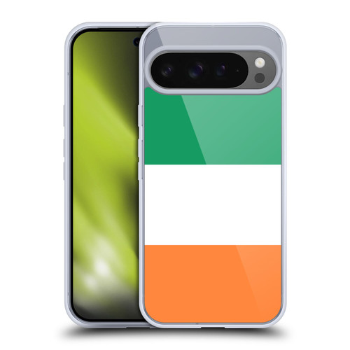 Head Case Designs Football Country Flags Ireland Irish Éire Shamrock Soft Gel Case for Google Pixel 9 Pro XL
