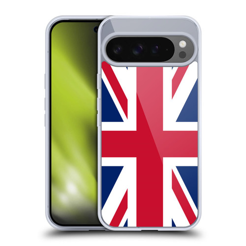Head Case Designs Football Country Flags Great Britain British UK Union Jack Soft Gel Case for Google Pixel 9 Pro XL