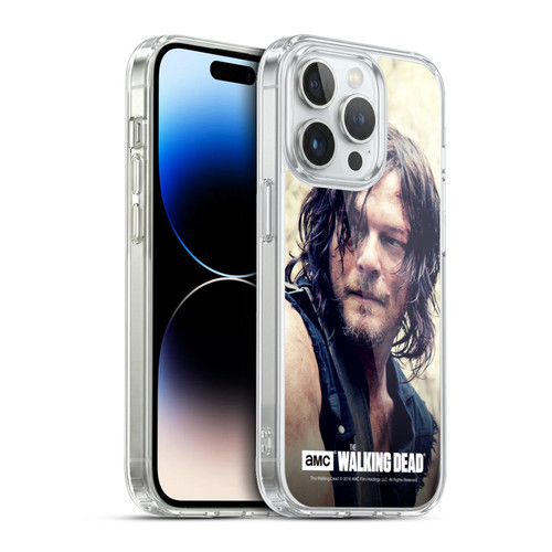 AMC The Walking Dead Daryl Dixon Half Body Soft Gel Case for Apple iPhone 13 Pro