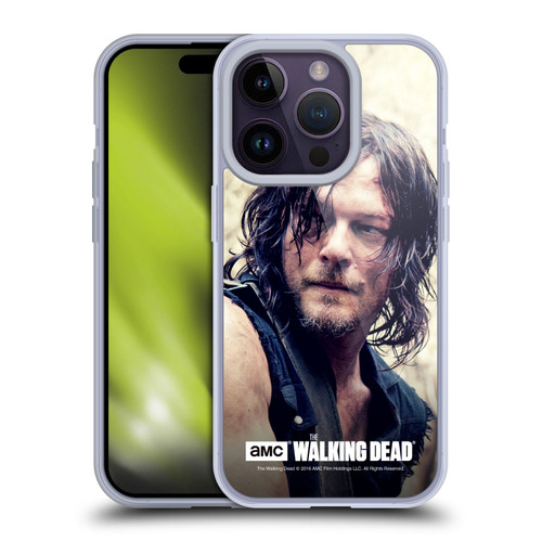 AMC The Walking Dead Daryl Dixon Half Body Soft Gel Case for Apple iPhone 14 Pro