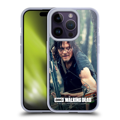 AMC The Walking Dead Daryl Dixon Lurk Soft Gel Case for Apple iPhone 14 Pro