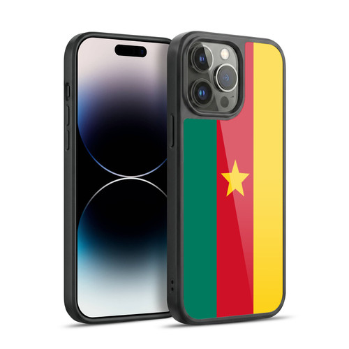 Head Case Designs Football World Flags Cameroon Cameroonian Cameroun Gel Armour Case For Apple iPhone 14 Pro Max