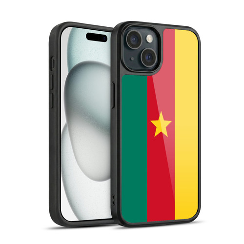 Head Case Designs Football World Flags Cameroon Cameroonian Cameroun Gel Armour Case For Apple iPhone 15