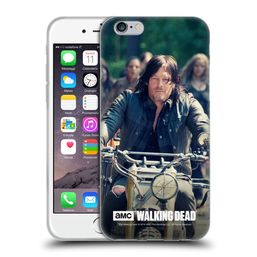 AMC The Walking Dead Daryl Dixon Bike Ride Soft Gel Case for Apple iPhone 6 / iPhone 6s