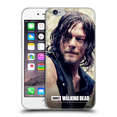 AMC The Walking Dead Daryl Dixon Half Body Soft Gel Case for Apple iPhone 6 / iPhone 6s