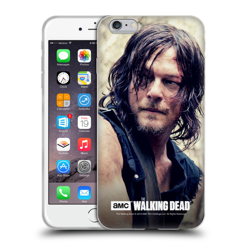 AMC The Walking Dead Daryl Dixon Half Body Soft Gel Case for Apple iPhone 6 Plus / iPhone 6s Plus