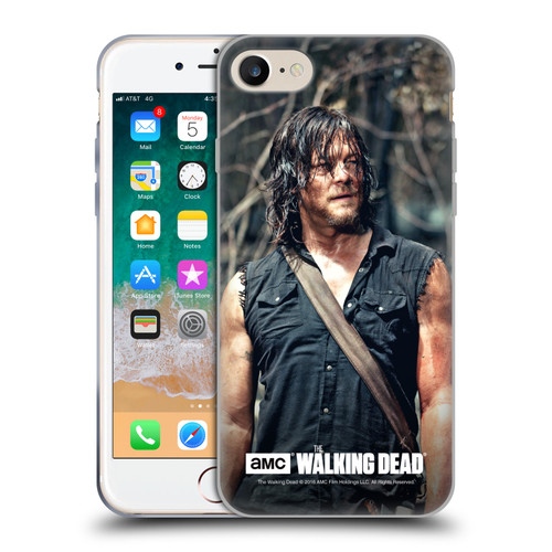 AMC The Walking Dead Daryl Dixon Look Soft Gel Case for Apple iPhone 7 / 8 / SE 2020 & 2022