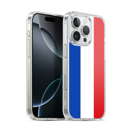 Head Case Designs Football Country Flags 1 Netherlands Dutch Nederland Soft Gel Case for Apple iPhone 16 Pro & MagSafe