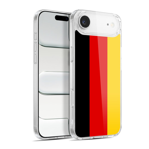 Head Case Designs Football Country Flags 1 Germany German Deutschland Soft Gel Case for Apple iPhone 17 Air