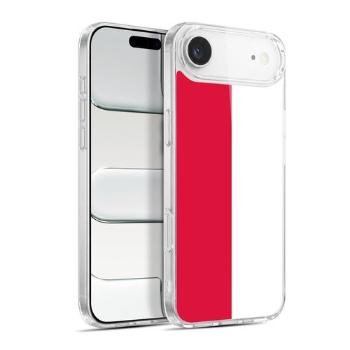 Head Case Designs Football Country Flags 1 Poland Polish Polska Soft Gel Case for Apple iPhone 17 Air
