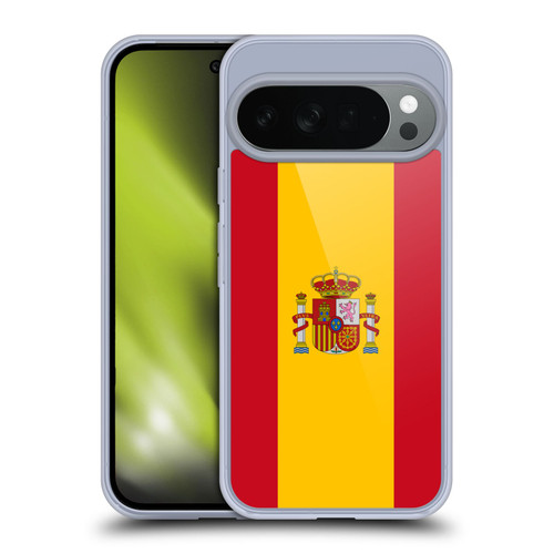 Head Case Designs Football Country Flags 1 Spain Spanish España Soft Gel Case for Google Pixel 10