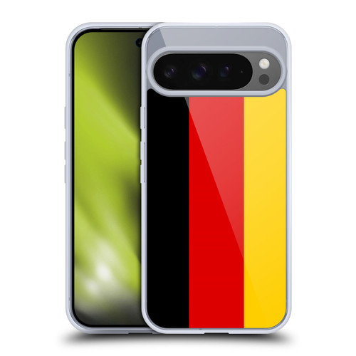 Head Case Designs Football Country Flags 1 Germany German Deutschland Soft Gel Case for Google Pixel 9 Pro XL