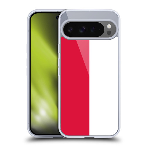 Head Case Designs Football Country Flags 1 Poland Polish Polska Soft Gel Case for Google Pixel 9 Pro XL