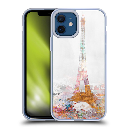Aimee Stewart Landscapes Paris Color Splash Soft Gel Case for Apple iPhone 12 / iPhone 12 Pro
