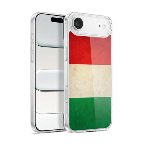 Head Case Designs Football Vintage Flags Italy Italian Italia Soft Gel Case for Apple iPhone 17 Air