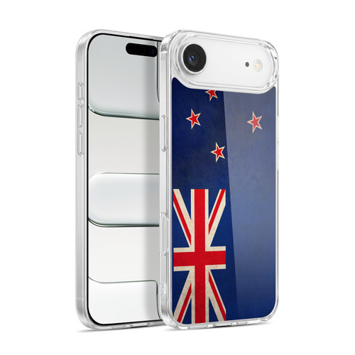 Head Case Designs Football Vintage Flags New Zealand Te haki o Aotearoa Maori Soft Gel Case for Apple iPhone 17 Air