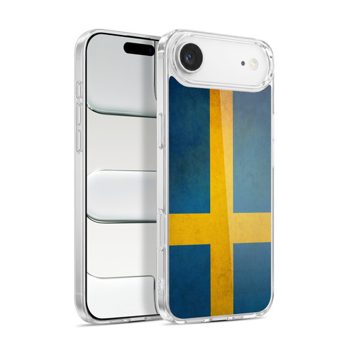 Head Case Designs Football Vintage Flags Sweden Swedish Sverige Flag Soft Gel Case for Apple iPhone 17 Air