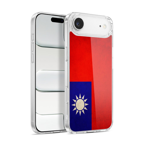 Head Case Designs Football Vintage Flags Taiwan Taiwanese Soft Gel Case for Apple iPhone 17 Air