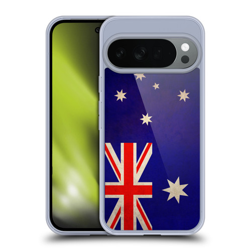 Head Case Designs Football Vintage Flags Australia Australian Soft Gel Case for Google Pixel 10