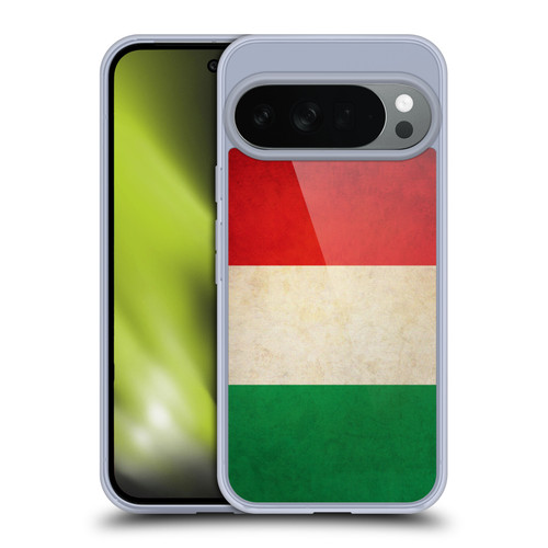 Head Case Designs Football Vintage Flags Italy Italian Italia Soft Gel Case for Google Pixel 10