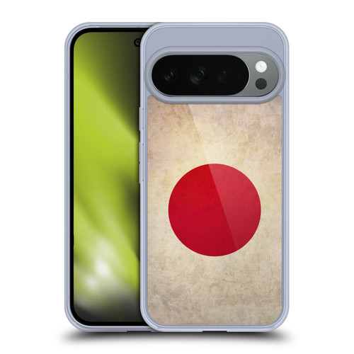 Head Case Designs Football Vintage Flags Japan Japanese Nisshoki Soft Gel Case for Google Pixel 10