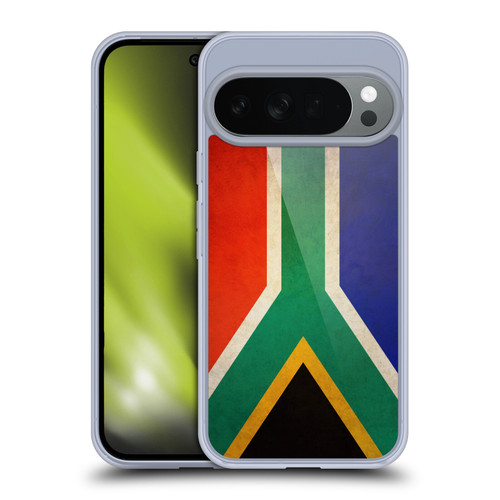Head Case Designs Football Vintage Flags South Africa South African Soft Gel Case for Google Pixel 10