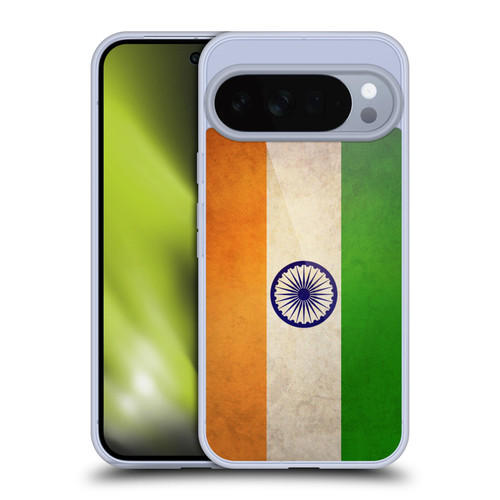 Head Case Designs Football Vintage Flags India Indian Soft Gel Case for Google Pixel 10 Pro XL