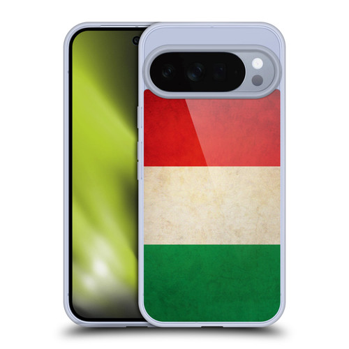 Head Case Designs Football Vintage Flags Italy Italian Italia Soft Gel Case for Google Pixel 10 Pro XL