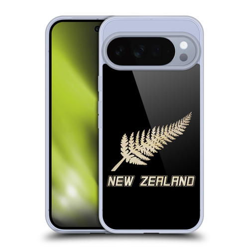 Head Case Designs Football Vintage Flags New Zealand Portrait Soft Gel Case for Google Pixel 10 Pro XL