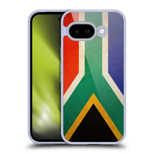 Head Case Designs Football Vintage Flags South Africa South African Soft Gel Case for Google Pixel 9A