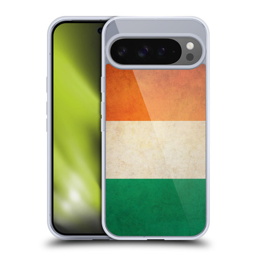 Head Case Designs Football Vintage Flags Ireland Irish Éire Soft Gel Case for Google Pixel 9 Pro XL