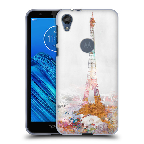 Aimee Stewart Landscapes Paris Color Splash Soft Gel Case for Motorola Moto E6