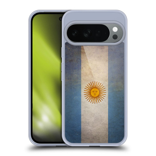 Head Case Designs Football Grunge Country Flags Argentina Argentinian Argentina Soft Gel Case for Google Pixel 10