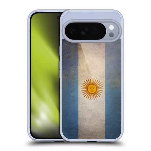 Head Case Designs Football Grunge Country Flags Argentina Argentinian Argentina Soft Gel Case for Google Pixel 10 Pro XL