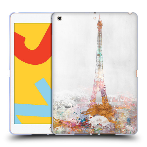 Aimee Stewart Landscapes Paris Color Splash Soft Gel Case for Apple iPad 10.2 2019/2020/2021