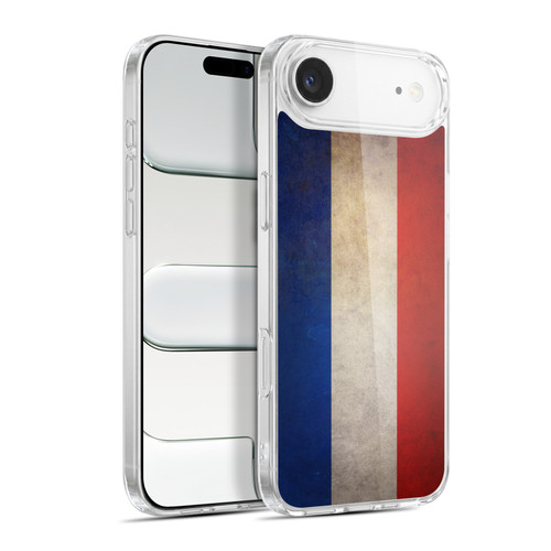 Head Case Designs Football Grunge Country Flags 1 Netherlands Dutch Nederland Soft Gel Case for Apple iPhone 17 Air