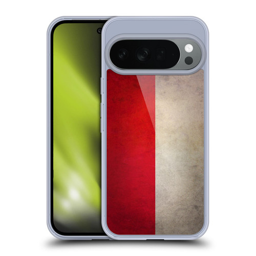 Head Case Designs Football Grunge Country Flags 1 Poland Polish Polska Soft Gel Case for Google Pixel 10