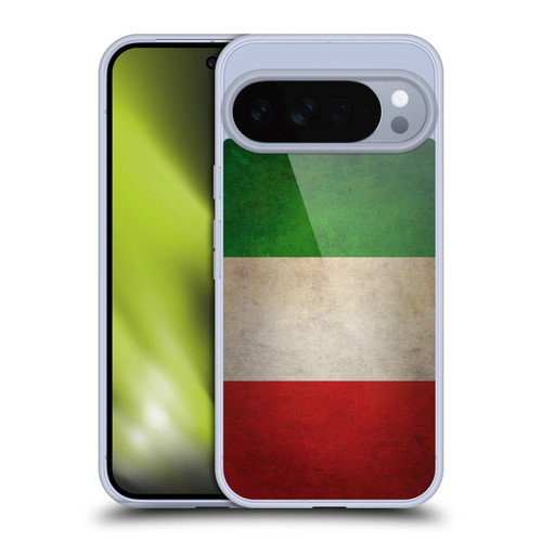 Head Case Designs Football Grunge Country Flags 1 Italy Italian Italia Soft Gel Case for Google Pixel 10 Pro XL