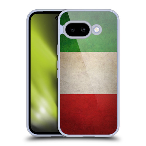 Head Case Designs Football Grunge Country Flags 1 Italy Italian Italia Soft Gel Case for Google Pixel 9A