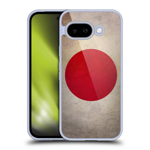 Head Case Designs Football Grunge Country Flags 1 Japan Japanese Nippon Nisshoki Soft Gel Case for Google Pixel 9A