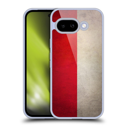 Head Case Designs Football Grunge Country Flags 1 Poland Polish Polska Soft Gel Case for Google Pixel 9A