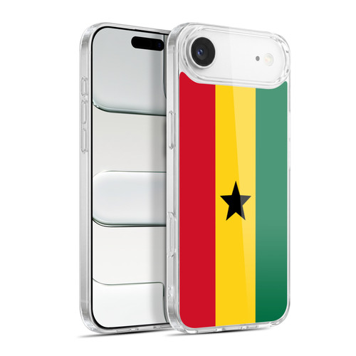 Head Case Designs Football World Flags Ghana Ghanaian Ghana Soft Gel Case for Apple iPhone 17 Air